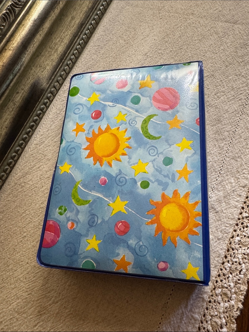 Stickopotamus Pocket Sticker 6-Ring Binder Album Sun Stars Book & Collection - Picture 3 of 5